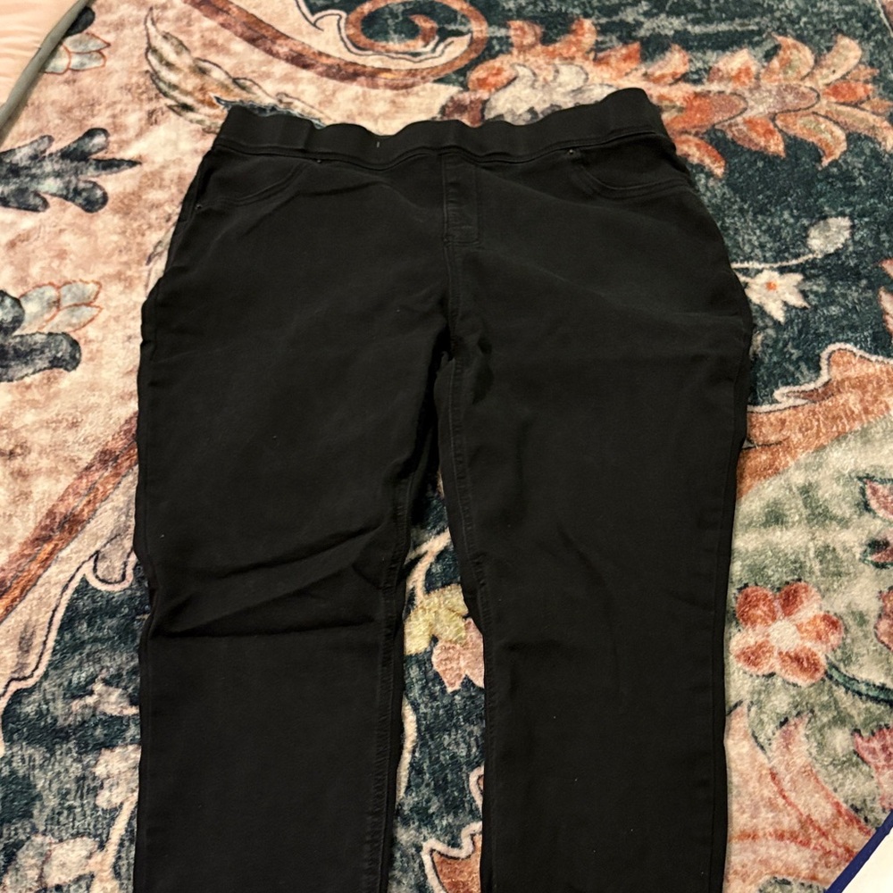 Black Slim Fit Pants
